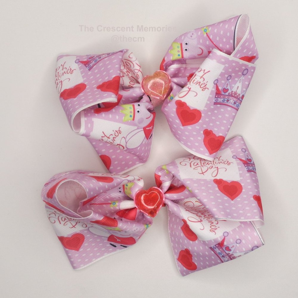 Bows: Peppa Pig Valentine's day Theme